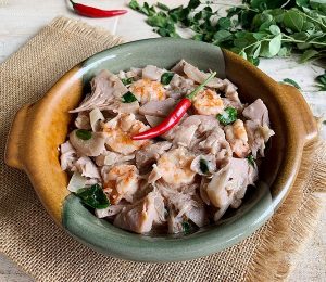 Ginataang Langka w Shrimp & Malunggay